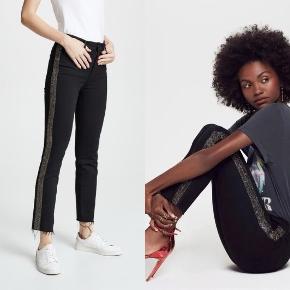 Mother The Rascal Ankle Fray jeans